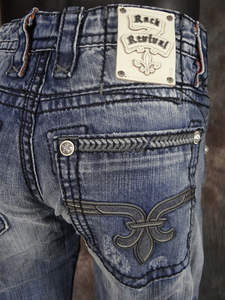 Jeans Básicos de Mezclilla para Hombre con Bordado de Alta Calidad - Product Image 5