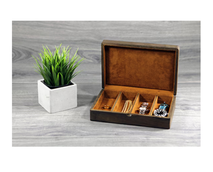 Caja de reloj de madera de mango, forma rectangular, para un solo reloj, empaque de regalo, caja para fiesta de cumpleaños, Navidad, a bajo precio. - Product Image 3