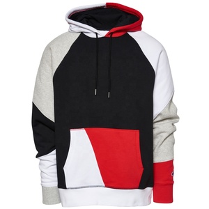 Jersey de lana ligero para hombre, ropa deportiva, informal, con bloqueo de Color, chaqueta con capucha - Product Image 2