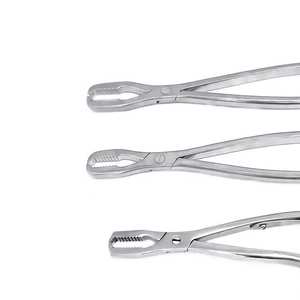 ชุดคีมจับกระดูก Lane Bone Holding Forcep Set 3 ขนาด 12 นิ้ว เครื่องมือผ่าตัดสัตว์ เครื่องมือจับกระดูกสำหรับศัลยกรรมกระดูกและข้อ ทำจากสแตนเลส ผลิตโดย Dentavex - Product Image 2