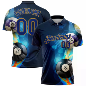 Impression personnalisée de maillots de billard, polos et t-shirts pour hommes, maillots de football et maillots de snooker pour équipes de billard - Product Image 3