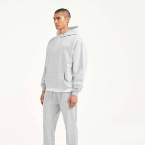 Sudadera con Capucha de Hombros Caídos, Estilo Urbano, Personalizada con Bordado, Transpirable, de 500 g/m², Gruesa, 100% Algodón, para Fabricantes - Product Image 2