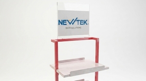 Présentoir métallique moderne avec revêtement en poudre, assemblage requis, pour produits de beauté (à plusieurs niveaux), pour supermarché au Vietnam, autoportant, divers modèles - Product Image 6