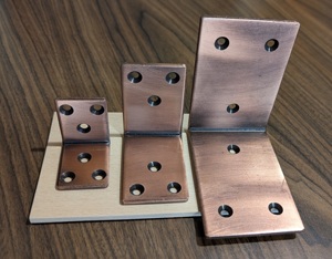 Galvanized Steel Corner Bracket Metal Angle Bracket L Shaped Mounting Support for Furniture <b>Hardware</b> - Product Image 2