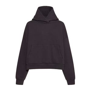 Sudadera Corta con Bolsillos Delanteros y Hombros Rectos, Corte Ajustado, 100% Algodón, para Hombre, Nueva Colección Ville Sports - Product Image 3