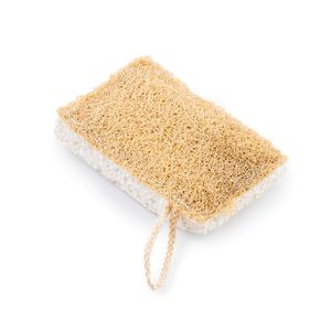 Esponja de Cocina Biodegradable de Fibra Vegetal, Estropajo para Platos, Apta para Sartenes Antiadherentes, Venta al Por Mayor - Product Image 1