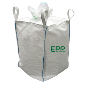Fait au Vietnam 100% PP polypropylène de qualité alimentaire FIBC 1Ton Jumbo sac en vrac 1000kg grand sac pour le maïs grain alimentation emballage utilisation UV - Product Image 1