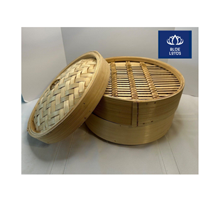 AVAILABLE Safe Clean Eco Bamboo Steamer Pure Wood <b>Plant</b> Kitchenware Best For Dim Sum Cooking And Bun Steaming Direct Wholesale - Product Image 1