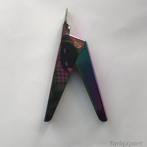 <b>Nail</b> Tips for Salon Adult Colorful Stainless Steel Acrylic <b>Nail</b> <b>Extension</b> Edge Cutter Manicure Set French False - Product Image 5