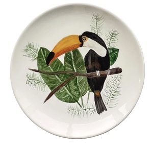 Nouvel Arrivage Plateau en Fer Émaillé Fait Main pour Table à Manger Domestique, Richement Illustré, Pratique pour Servir, Motif Personnalisé - Product Image 1