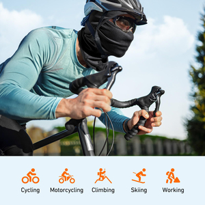 Balaclava d'été professionnelle pour l'entraînement athlétique, masque facial complet respirant, séchage rapide, couvre-chef rafraîchissant, protection solaire, cagoule de sport - Product Image 5