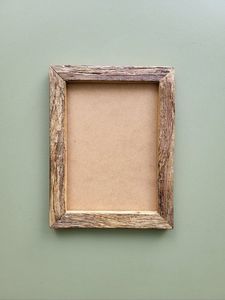 Solid Wood Handmade Rustic Decorative Vertical <b>Wall</b> Mount Photo <b>Frame</b> - Product Image 4