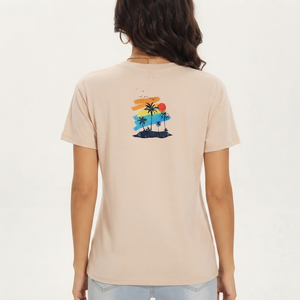 Camiseta con Estampado Gráfico de Moda, Unisex, 100% Algodón, Cuello Redondo, Ecológica, Transpirable, Personalizable, Estilo Urbano - Product Image 2