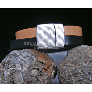Cordon en cuir plat naturel durable de 5 mm, idéal pour les projets de bracelets et de colliers - Product Image 3