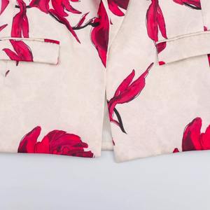 Ensemble femme 2 pièces, vêtements de bureau tendance 2026, blazer à un bouton vintage à manches longues + pantalon, costume femme - Product Image 2