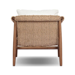 Canapé d'extérieur en teck imperméable, combinaison de meubles de patio pour villa, mobilier de jardin résistant à l'eau, canapé en bois massif - Cambrie - Product Image 5