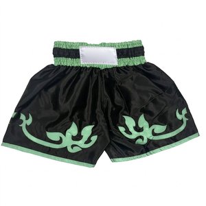Wholesale Kickboxing Shorts High Elastic Waistband Muay Thai Trunks Satin <b>Athletic</b> Gym Training Shorts for Adults Custom - Product Image 4