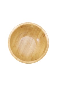 Tazón de Madera Natural Premium, Desechable, Ecológico, Hecho a Mano, Tazón de Madera Maciza para Ensaladas y Frutas, Vajilla Rústica para Mesa de Cocina - Product Image 3