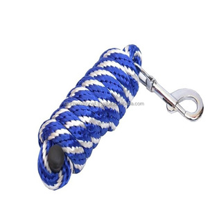 Corde de plomb torsadée pour chevaux sur mesure avec mousqueton en métal nickelé corde de plomb pour chevaux - Product Image 4