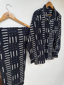 Chemises de nuit coordonnées Naaz Textile pour femmes, imprimées motif tigre, décontractées d'été, douces, respirantes, longueur genou, 100% coton tissé - Product Image 2