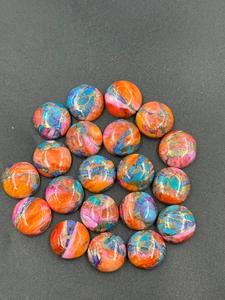 พลอยสีชมพูทรงรีเรียบเนียนคุณภาพสูงสำหรับทำเครื่องประดับ ขนาด 13x18 มม. ขายส่งจำนวนมาก - Product Image 3