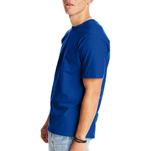 Men's T-<b>Shirt</b> Running Gym Active Athletic Dry Fit Sports Wear Regular Fit 100% Cotton Sporty Knitted <b>Patchwork</b> Blank - Product Image 3