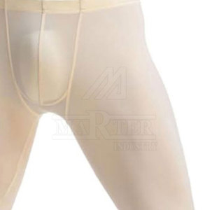 Leggings de compression modernes pour hommes, style sportif, avec logo à la taille, longueur genou, pour la gym, l'entraînement, la course et les activités physiques - Product Image 6
