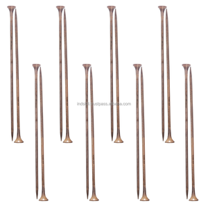 Agujas de Tejer de Madera Natural de Punta Única, Agujas Largas, 18 Pares/juego, Indskill - Product Image 5