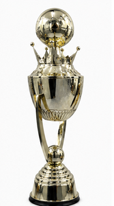 Golden Basketball <b>Trophy</b> <b>Cup</b> With Net Design Durable Metal Award For Sports Achievement Display - Product Image 6
