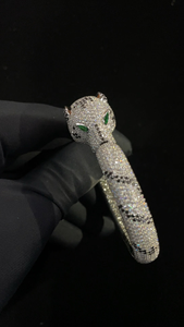 925 Sterling Silver Diamond Bracelet Elegant Luxury Style Jewelry <b>for</b> Women <b>Men</b> Daily Party Wear Gift - Product Image 3