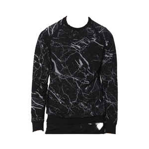 Moda impresa hombres sudaderas térmicas hombres último diseño al por mayor cuello redondo sublimación sudadera OEM personalizado - Product Image 1