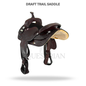 Selle de randonnée pour chevaux, équipement équestre - Product Image 2