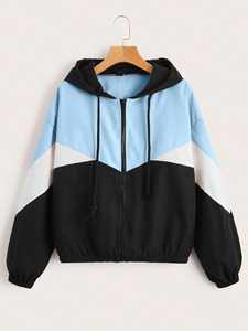 Women's Hooded Canvas Windbreaker Jacket with Customized Color & Size Waterproof Winter Made in Pakistan - Product Image 4