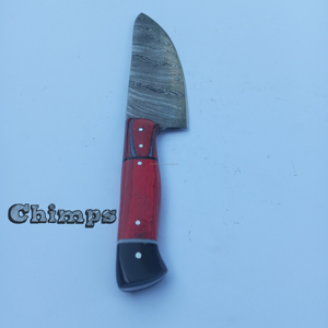 Ensemble de couteaux de chef professionnel en acier damassé ultra-tranchant poignée intégrée à haute résistance faite à la main pour la cuisine - Product Image 3