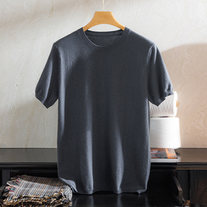 Camisetas Personalizadas de Doble Capa para Hombre con Logotipo Personalizado, Tallas Grandes, 100% Algodón, Secado Rápido, Transpirables, Casuales - Product Image 1