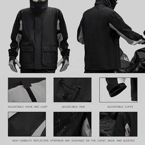 Combinaisons de pluie de moto de haute qualité avec étiquettes personnalisées, pour bandes réfléchissantes unisexes et matériau imperméable durable pour la sécurité - Product Image 4