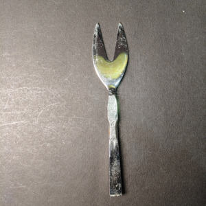 Juego de Cubiertos de Acero Inoxidable de 3 Piezas con Mango Geométrico Clásico, Ecológico y Ligero, Tenedor para Cortar en Frío, Mini Espátula, Juego de Buffet - Product Image 3