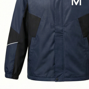 Chaqueta Impermeable con Capucha Unisex Directo de Fábrica, Chaqueta Cortavientos Personalizada con Logotipo para Ropa Urbana - Product Image 2