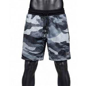 Premium <b>Camo</b> Mesh <b>Shorts</b> Custom Logo Oem Odm Breathable Basketball Style Factory Wholesale - Product Image 1