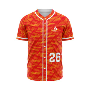 Fabricant de maillots de baseball OEM ODM LUUK, maillots de sport personnalisés imprimés pour les entraînements, les matchs et les événements promotionnels - Product Image 2