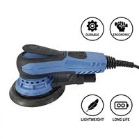 6 Zoll 150mm Elektrischer Exzenterschleifer 400W 220V Variable Geschwindigkeit Staubfrei Klettverschluss Professionelle Qualität Geringe Vibration