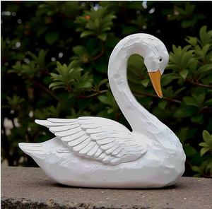 Intricately carved white marble peacock statue resting atop a classic urn fountain feature with green <b>stone</b> inlay details. - Product Image 3