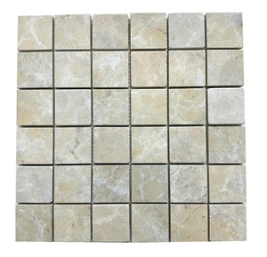 Mosaico de Mármol Amarillo Limón Diamante, Pulido/Acristalado, Cuadrado, 8mm de Grosor, Resistente al Agua, Ecológico, 5 Años de Garantía, Moderno - Product Image 2