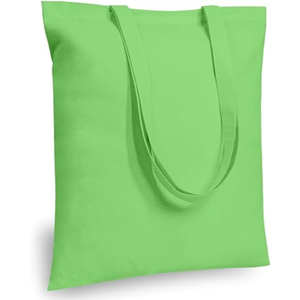 Custom Cotton Canvas Tote <b>Bag</b> with Drawstring & Ribbon Handles <b>Reusable</b> <b>Shopping</b> <b>Bag</b> for Grocery Gift Daily Use - Product Image 2