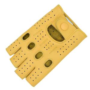 Wholesale Price Top Quality Personalized Driving Gloves Customized Breathable Fashion Leather Driving Gloves - Product Image 6