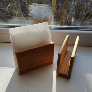 Support à serviettes en bois pour table à manger, porte-mouchoirs moderne pour cuisine, restaurant et décoration intérieure par madiha Art and crafts - Product Image 6