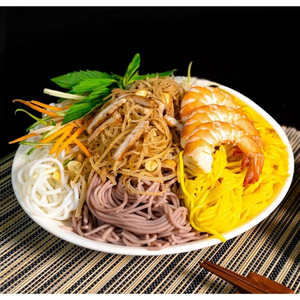 วุ้นเส้นข้าวแดงพรีเมียม 200 กรัม วุ้นเส้นข้าวเพื่อสุขภาพ ปราศจากกลูเตน สีจากผลมังกรธรรมชาติ - Product Image 4