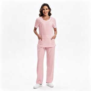 Uniformes Médicos Diarios de Diseño Minimalista para Enfermeras, Ropa de Trabajo Holgada y Cómoda para Hospitales y Clínicas - Product Image 3