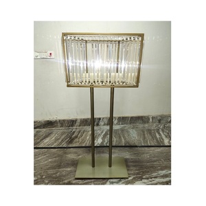 <b>Marvelous</b> Design Centerpiece In Metal And Crystal Wedding Centerpiece For Home And Wedding Decor Accessories - Product Image 1