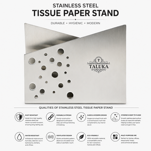 Support de papier toilette en acier inoxydable massif pour table, restaurant, café, durable, résistant à la rouille, design moderne - Product Image 3